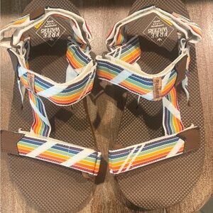 Freewaters Women's Rainbow Strap Sandals